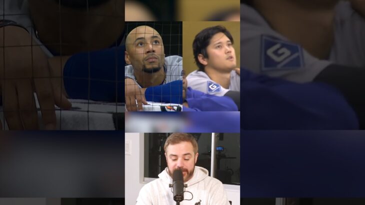 Shohei Ohtani and Mookie Betts had different reactions
