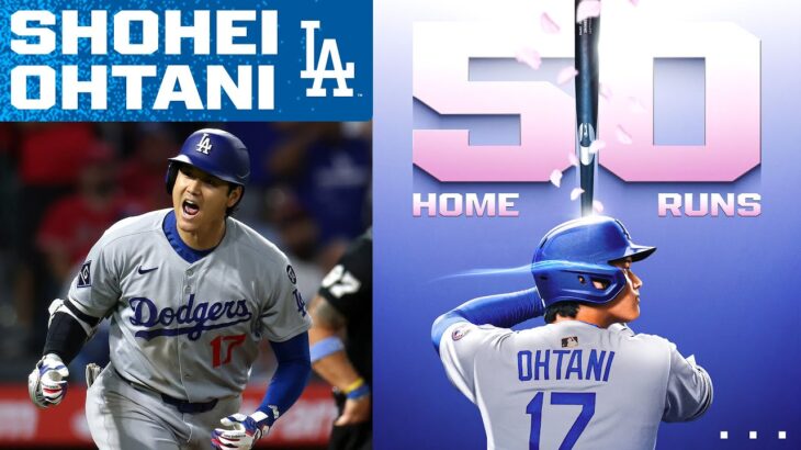 THERE IS ONLY ONE SHOHEI! Shohei Ohtani has hit 50+ home runs in back-to-back seasons! 💪 | 大谷翔平ハイライト