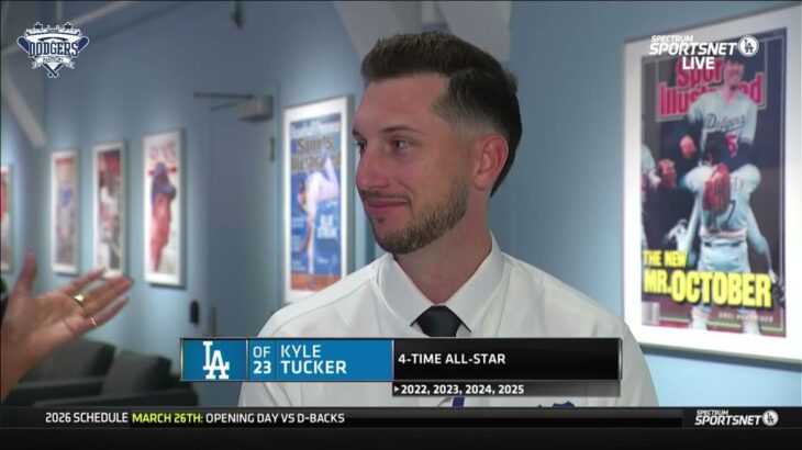 Kyle Tucker Reacts To Joining Dodgers, World Series Experience, Teaming Up With Shohei Ohtani & More