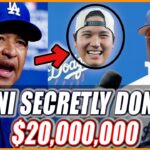 The Anonymous Donation That Changed a Teammate’s Life【shohei/ohtani/MLB/Dodgers】