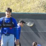 大谷翔平選手はトレーニングにも全力投球。このダッシュの前に丸半日ハードな練習。他の選手がオープン戦に行った後、居残り練習。一番凄い選手が一番、練習をしている！#shoheiohtani#dodgers
