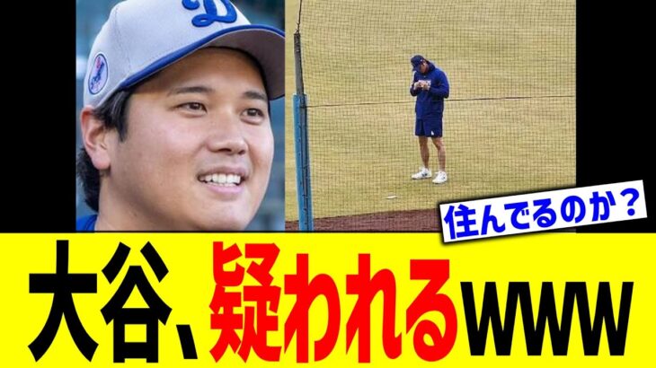 大谷、疑われるｗｗｗ