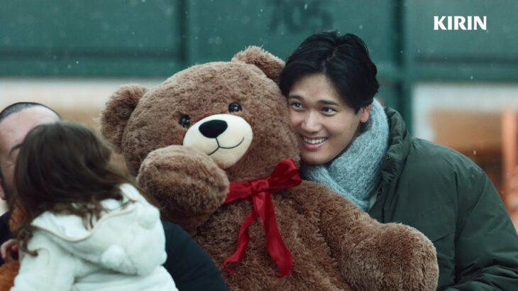 大谷翔平、家族を持ち父親になった心境の変化を語る「家族のためにできることを考えるのは、幸せですね。」　キリンプラズマ乳酸菌「大谷翔平の免疫ケア・新年」