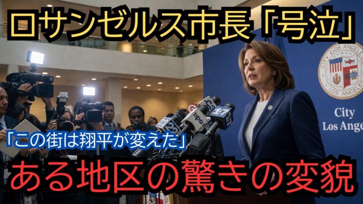 【全米騒然】「この街は翔平が変えた」大谷翔平の移籍で、ロサンゼルス経済が1兆円成長！日本人観光客が500パーセント増加した”ある地区”の驚きの変貌に市長も涙