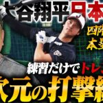 【速報】レベチ‼︎大谷翔平の打撃練習が衝撃的!!2023年WBCの時と何が変わったのか？高木豊が速報で解説します！