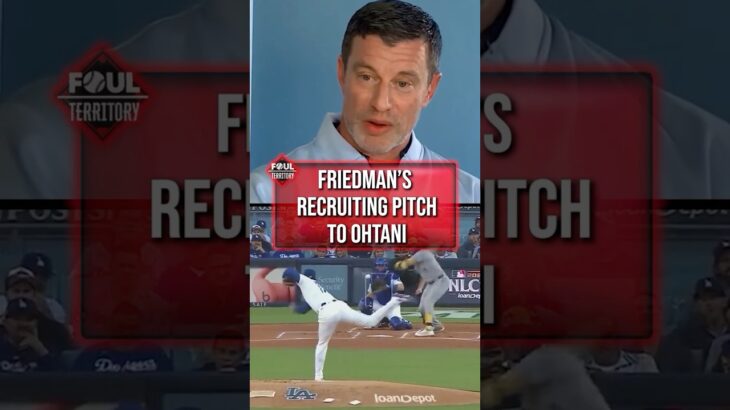 Andrew Friedman reveals part of his recruiting pitch to Shohei Ohtani. 👀
