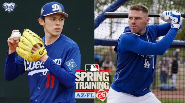 Freddie Freeman Faces Roki Sasaki, Alex Vesia K’s Shohei Ohtani, Edwin Diaz, Dodgers Spring Training