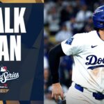 Shohei Ohtani walks for a FIFTH time! World Series Game 3 goes to the 18th inning!