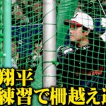 【WBC】大谷翔平が打撃練習で柵越え連発　鈴木誠也&吉田正尚ら侍ジャパンに合流したメジャー組も続き球場がどよめく