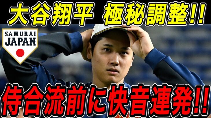 【侍ジャパン】大谷翔平 名古屋で“極秘調整”！！フリー打撃ではホームラン連発！合流前日の２５日に電撃入り、キャッチボールなどで静かに汗流す！【WBC/MLB/大谷翔平/海外の反応】