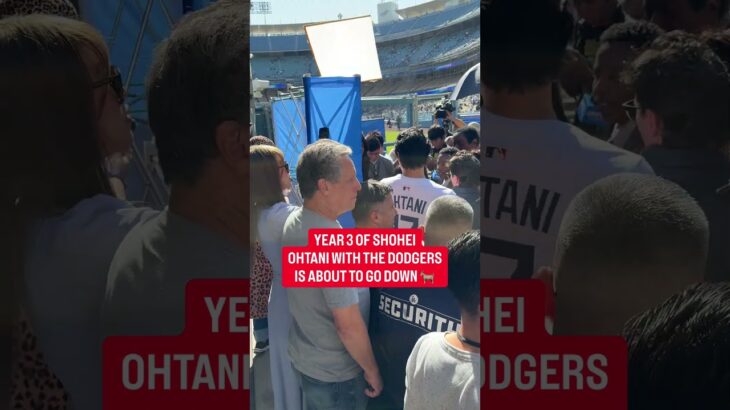 Year 3 of Shohei Ohtani with the Dodgers starts now 🔥