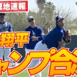 【大谷翔平3月16日現地速報】ドジャースキャンプに合流