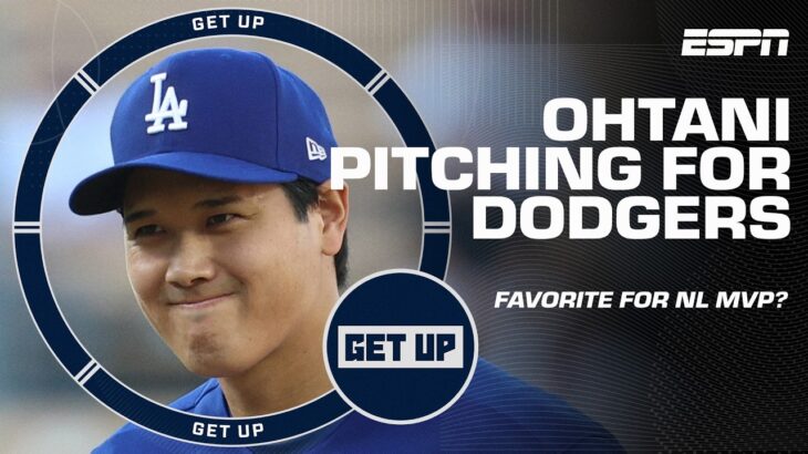 Shohei Ohtani’s FIRST FULL pitching season for Dodgers 😤 Will Ohtani win NL MVP? | Get Up