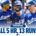 ALL 13 RUNS: Shohei, Mookie, Freddie, Tucker, Pages all homer for the Dodgers! | MLB Highlights