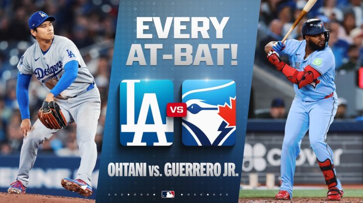EVERY AT-BAT: Shohei Ohtani & Vladimir Guerrero Jr. face off for the 1st time since the World Series