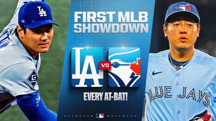 Every at-bat between Shohei Ohtani 大谷翔平 and Kazuma Okamoto 岡本和真! | MLB Highlights