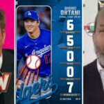 MLB NOW | “Shohei is one-of-kind monster” –  Brian Kenny REACTS Ohtani ERA 0.38, 7K in Dodgers loss