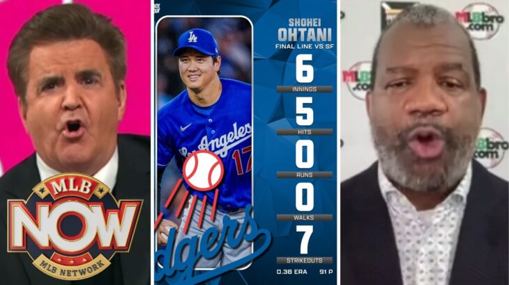 MLB NOW | “Shohei is one-of-kind monster” –  Brian Kenny REACTS Ohtani ERA 0.38, 7K in Dodgers loss