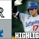 SHOHEI STREAK CONTINUES 🤩 Los Angeles Dodgers vs. Colorado Rockies | Full Game Highlights | ESPN MLB