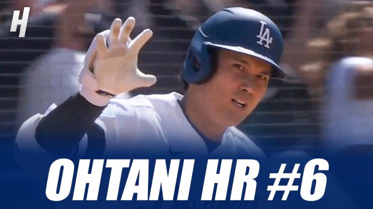 Shohei Ohtani CRUSHES His 6th Homer & Dodgers Go Up 6-0 ⚾