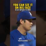 Shohei Ohtani just switched to strikeout mode. You can see it on his face.