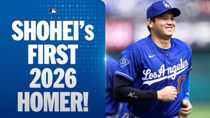 Shohei Ohtani’s first home run of the 2026 season! 🤩 | MLB Highlights | 大谷翔平ハイライト