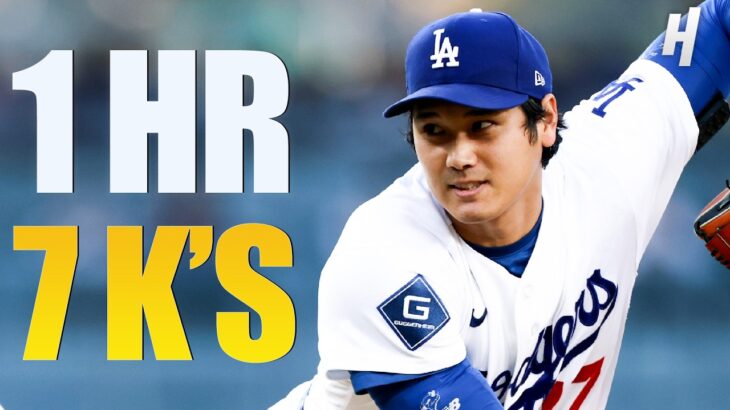 Shohei Ohtani CRUSHES a HR & THROWS 6 no-hit innings vs Rockies 🔥