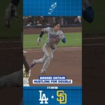 Shohei Ohtani Hustles Hard For A Double