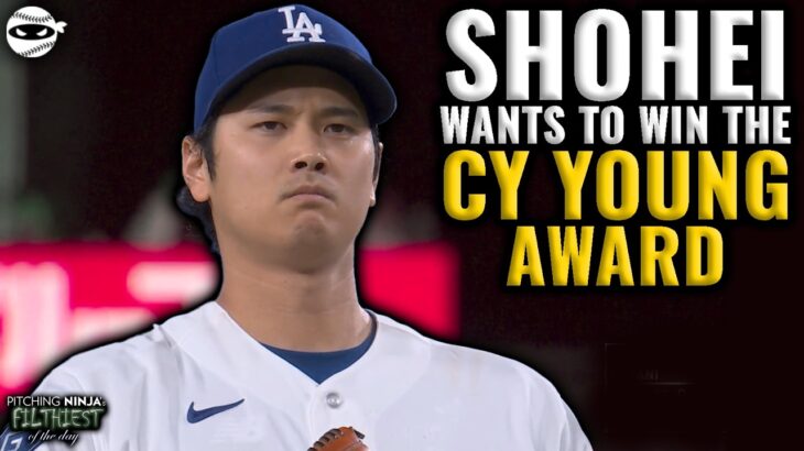 Shohei Ohtani wants to win the Cy Young. Who’s gonna stop him??