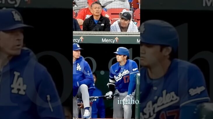 大谷翔平選手のこういうところがいいですよね。大体、コーチにこんな事するの、大谷兄貴だけでしょう。仕返ししようとするダニーコーチも凄いけど。#shoheiohtani #ドジャース #dodgers