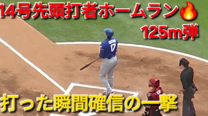 ♦️超速報♦️㊗️14号先頭打者ホームラン【大谷翔平選手】対シカゴ･ホワイトソックス〜シリーズ2戦目〜Shohei Ohtani vs White Sox 2026年6月13日