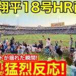 超目の前に18号HRボールが！大谷翔平史上初の下町敵地がまさかの猛烈反応！サクラメントが揺れる衝撃の瞬間！【現地取材】