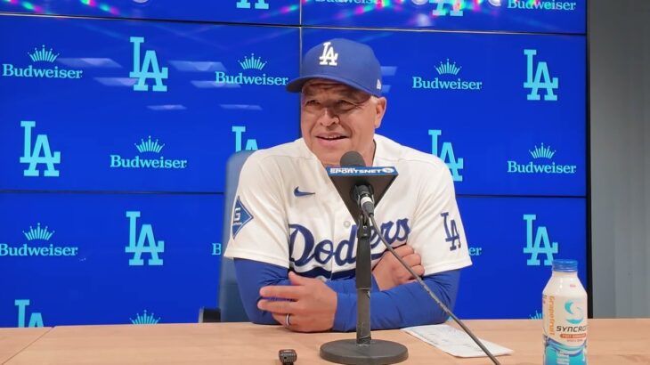 Dave Roberts on Shohei Ohtani Going on Paternity Leave, Dalton Rushing’s Mental Toughness