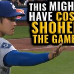 Did this cost Shohei Ohtani the game AND the ERA lead?