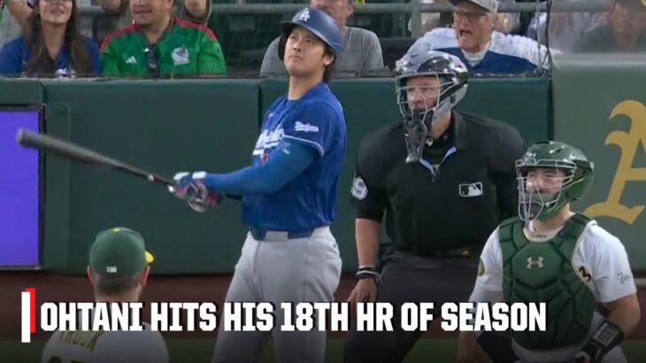 Shohei Ohtani crushes 3-run homer for 18th HR of season | ESPN MLB