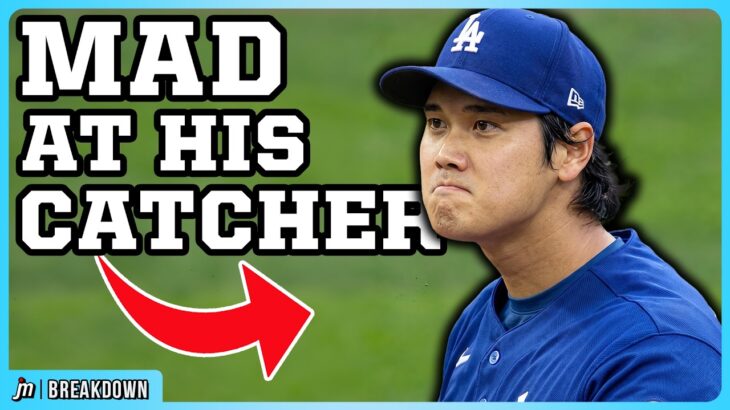 Shohei Ohtani struggles with his catcher, a breakdown