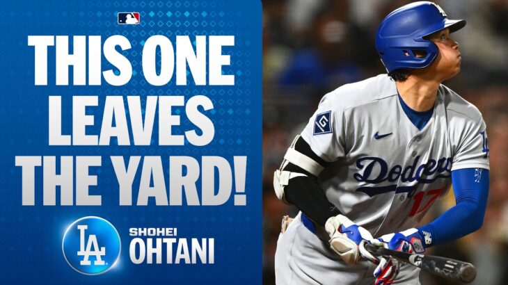 Shohei Ohtani’s two-run home run makes it a ONE-RUN game in the 9th for the Dodgers 👀
