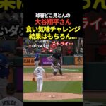 大谷翔平がストライクコールにチャレンジ！当然のように判定が覆る！