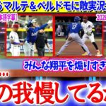 大谷を煽るマルテ＆ペルドモを見て大喜びな敵地実況ww「みんな翔平が大好きなんだよね」【日本語字幕】