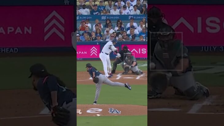 大谷翔平 23号先頭打者ホームラン💥