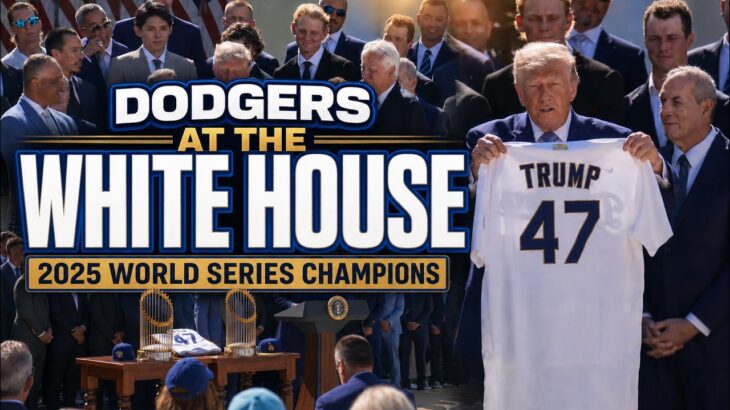 Dodgers News: President Trump Welcomes Dodgers Back to White House | ドジャース