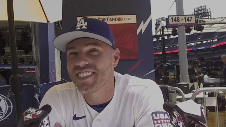 Freddie Freeman on starting in All Star Game, Shohei Ohtani, why Mookie Betts could host MLB Awards