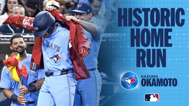Kazuma Okamoto’s 22nd home run ties Shohei Ohtani for the most by a Japanese-born rookie! 🇯🇵