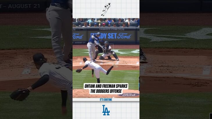 Shohei Ohtani & Freddie Freeman Put Dodgers Ahead #dodgers #highlights #mlb #baseball #shoheiohtani