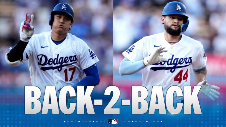 Shohei Ohtani and Andy Pages go BACK-TO-BACK to lead off the 1st inning for the Los Angeles Dodgers!