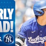 Shohei Ohtani and Tommy Edman get the scoring started for the Dodgers in a doubleheader vs. Yankees