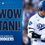 Shohei Ohtani hits a 432-foot LEADOFF HOME RUN for the Dodgers! 💥 (109.1 mph off the bat!)