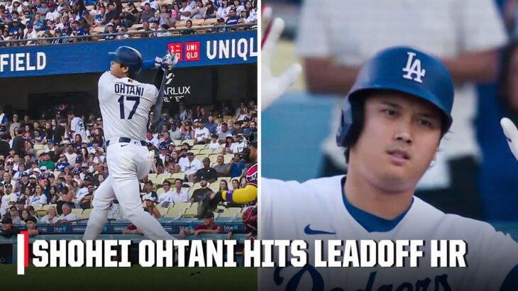 Shohei Ohtani hits a leadoff home run for his 21st of the season 🚀 | ESPN MLB