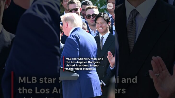 Trump compares Shohei Ohtani and Babe Ruth at Dodgers White House visit