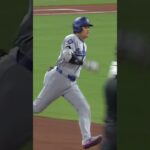 9回、 #大谷翔平 が先頭でスリーベースヒット！